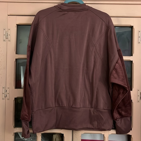🔥🔥🔥Tahari Sport Sweatshirt w/ Front Zip Pockets, Double Stand Up Neck, MORE! - Picture 8 of 10